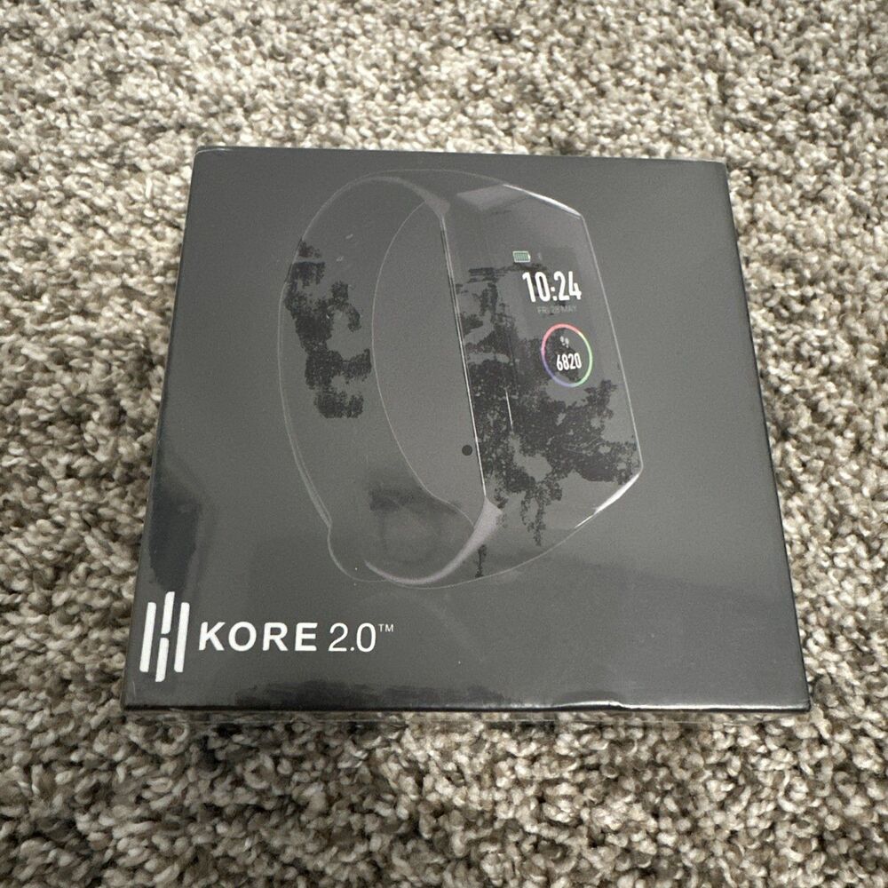 Kore 2.0 Smart Watch Fitness Tracker & Heart Monitor Brand New Sealed